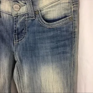 Vintage BKE blue faded Londyn fit Bootcut jeans thumbnail 8