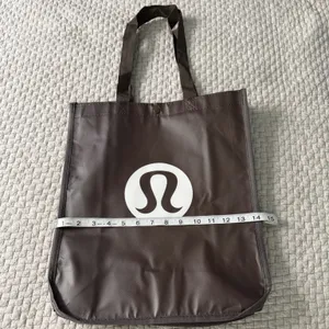Lululemon Large Reusable Tote Bag Spring 2026 Brown/White thumbnail 5
