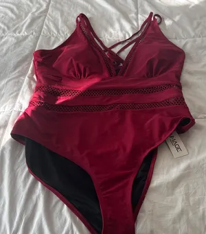 AI'MAGE One Piece Swimsuit Women Tummy Control Bathing Suit size xxl thumbnail 1