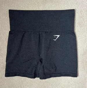 Gymshark Biker Shorts Seamless Black thumbnail 1