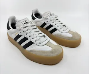 Adidas Women 5.5 White Samba Rose Platform Gum Sole Sneakers Sambarose thumbnail 1