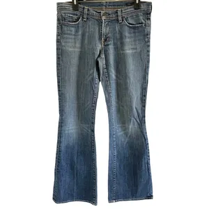 Citizens of Humanity Ingrid Low Rise Flare Jeans Y2K Stretch Denim 30 thumbnail 2