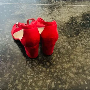 CM Red High Heels Size 6 thumbnail 5