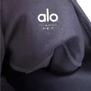 ALO Yoga Blue black and Gray Leggings Moisture-Wicking Comfort thumbnail 6