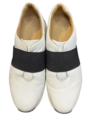 Vionic Codie Shoes Womens Size 8.5 White Leather Slip On Comfort Casual Sneakers thumbnail 1