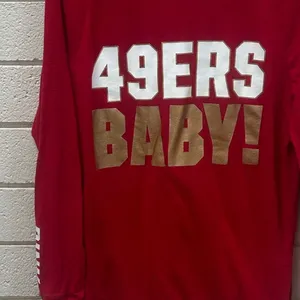 PINK Victoria’s Secret Red San Francisco 49ers Tee size XS thumbnail 8