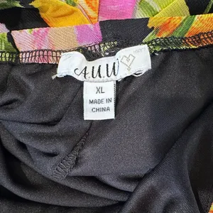 AUW Secret Charm Floral Tropical Print Maxi‎ Dress - Size XL - NEW With Tags. thumbnail 10