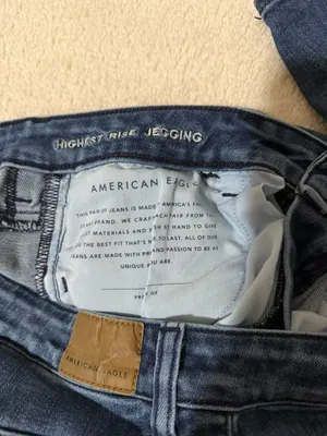American Eagle Highest Rise Jegging in Size 10 thumbnail 2