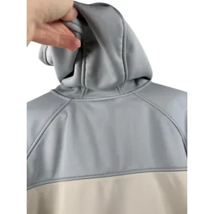 New Balance Womens Size Medium Colorblock‎ Hooded Zip Up Jacket Light Blue Grey thumbnail 5