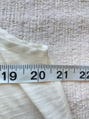 American Eagle Outfitters Cream Button-Front Sleeveless Tank thumbnail 10