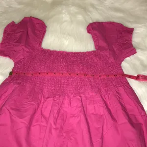 Rue 21 Pink Baby Doll Top Medium May fit like JUNIORS DUE TO BRAND 🆕 thumbnail 3