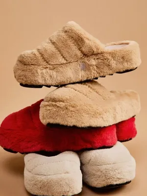 FREE PEOPLE NIB NWT It's A Vibe Platform Slippers / Dragon Fruit thumbnail 10
