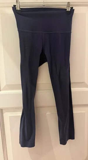 lululemon athletica Dark Navy High-Rise Yoga Leggings thumbnail 1