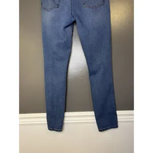 Aero High Rise Jegging Jeans Womens 8 Medium Wash Distressed Stretch Denim thumbnail 6