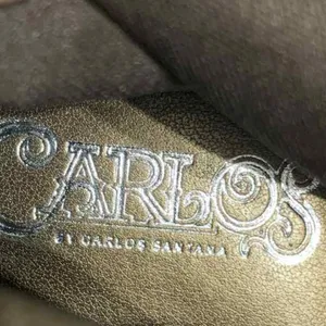 Carlos by Carlos Santana‎ Hazey Boots 10M Taupe Slouchy Over The Knee Boho Fall thumbnail 6