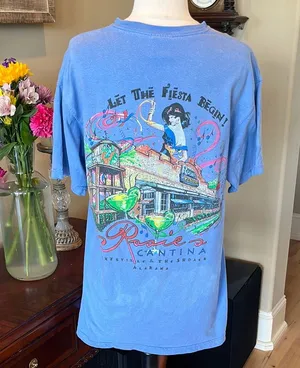 Comfort Colors Rodies Mexican Cantina with Fiesta Design Boyfriend Tee thumbnail 1