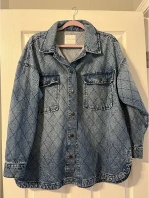 Celebrity Pink Denim Jacket thumbnail 1