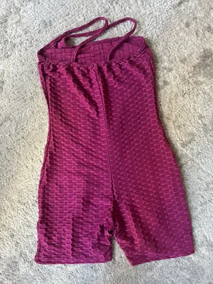 Workout Romper Pink thumbnail 2