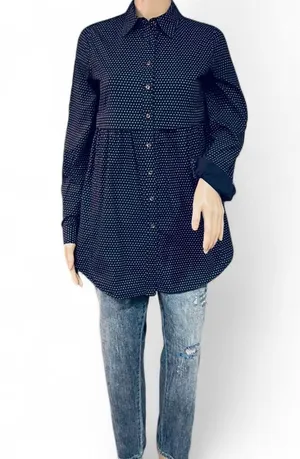 Pilcro Anthropologie Distressed Slim Boyfriend with Patchwork Side Trim Jeans 28 thumbnail 4