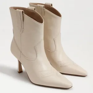 Sam Edelman “Moe” Stiletto Western Cowgirl Boots A14‎ thumbnail 1