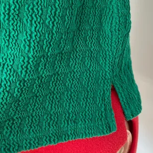 Anthropologie Off Shoulder Ruffle Green Top Sz XS thumbnail 5
