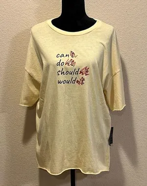 Inspirational Oversized T-Shirt thumbnail 1