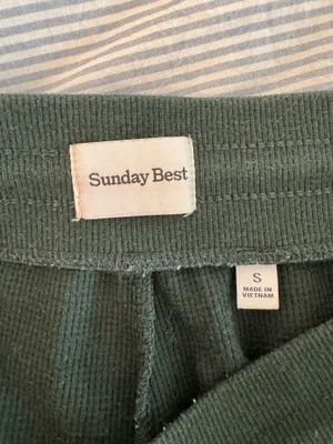 Aritzia Waffle Knit Sunday Best Flare Pants thumbnail 3