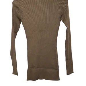 Taupe rubbed open front NWT‎ tan ribbed pull on top Brown Size M thumbnail 3