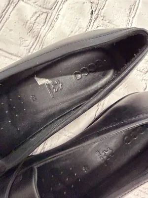 ECCO Felicia Penny Loafer Women's Size EU 41 Black Leather Slip On Shoes thumbnail 11