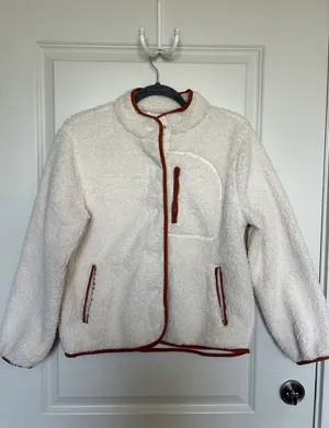 Universal Threads Cream Sherpa Jacket thumbnail 1