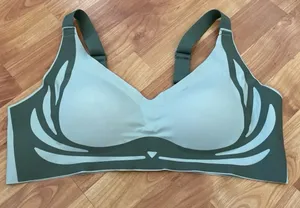 Plus Size Super Gather Push up Bra Women‎ Soft Support Seamless Underwear thumbnail 1