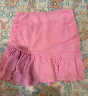 Hello Molly Pink Skirt Ruffle thumbnail 1