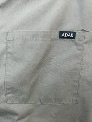 Preloved Adar Universal Scrub Top and Pants Uniform Set Gray Size XS thumbnail 9