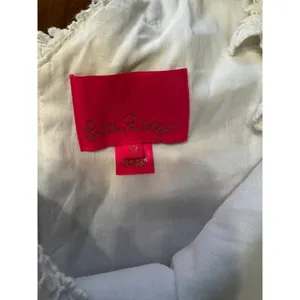 Lily Pulitzer Resort White Papillion Lace Reeve Dress in Size 12 thumbnail 6