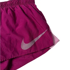 Nike Dri-FIT Fuchsia Burgundy Running Shorts L 3" Athleisure thumbnail 4