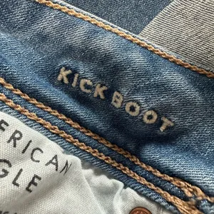 American Eagle Jeans Womens 8 Kick Boot Cut Next‎ Level Stretch Western Boho thumbnail 5