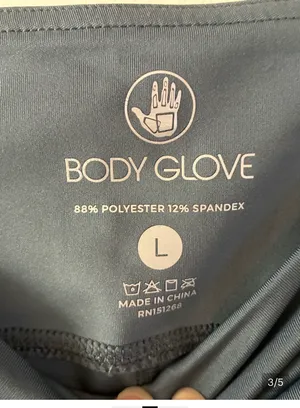 Body Glove Denim Blue Women’s Leggings w/pockets L thumbnail 3