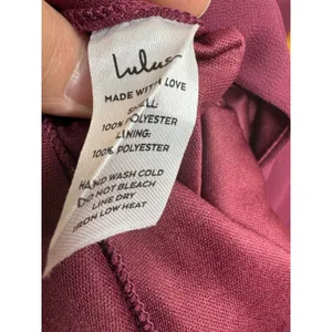 Lulus‎ Heavenly Hues Burgundy Maxi Dress Flutter Sleeve XS NWT thumbnail 6