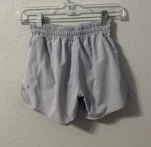Lululemon Hotty Hot High-Rise Lined Shorts 4" (Lavender Dew Color) thumbnail 1