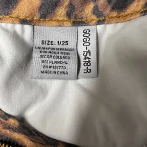 Flying Angel Wide Leg High Waist Pants Womens 1 / 25 Brown Leopard Print New NWT thumbnail 8