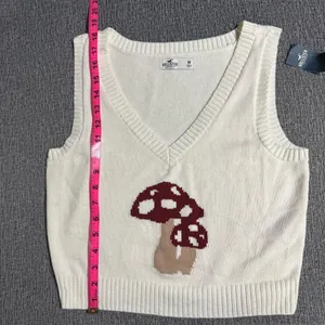 Hollister Crop Knit Sweater Vest thumbnail 10