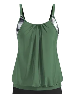 NWT Younique Olive Green Tank Top size 20w thumbnail 1