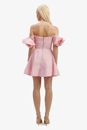 Bardot Sigma Mini Dress In Soft Pink thumbnail 4