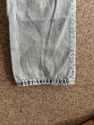 Aeropostale Light Wash Distressed High rise Baggy Jeans size 6 short thumbnail 6