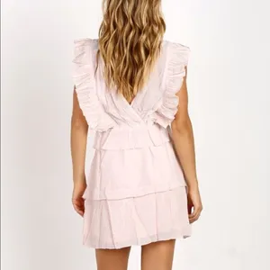 Suboo Perfect Day Wrap Dress Blush NWT Size 10 thumbnail 4