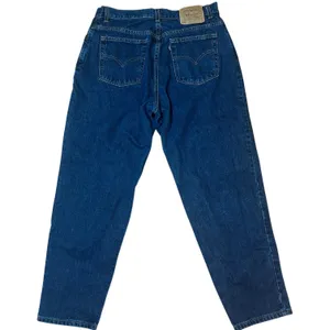 Levi's VTG 550 Relaxed Fit Tapered Leg Jeans Dark Wash Size 16 Short thumbnail 2