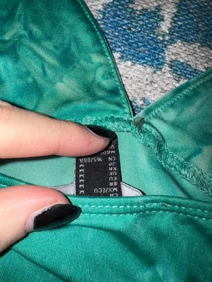 Forever 21 Green And Teal Tye Dye Tank thumbnail 3
