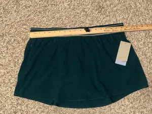 Avia Women's Active Skort with Curved Hem Deep Teal Size XL (16-18) thumbnail 6