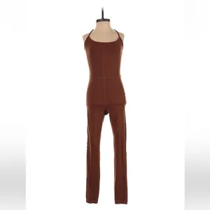 Aritzia Wilfred Free Divinity Jumpsuit brown thumbnail 5