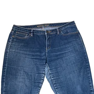 Michael Kors Womens Cropped Skinny Jeans‎ Size 10 Blue Denim Stretch 34X22.5 thumbnail 2